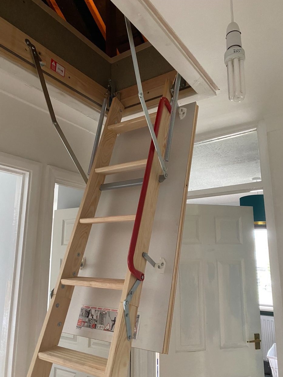 loft ladder installation in Cambridge