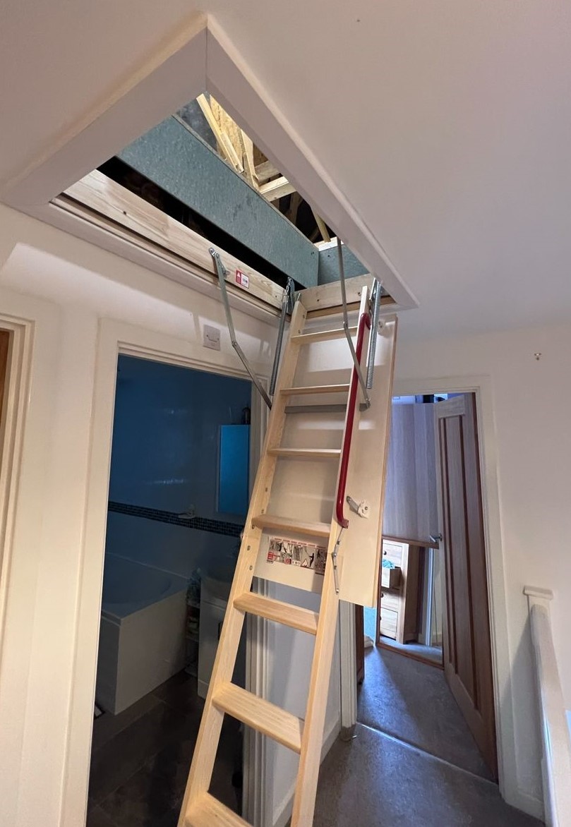 loft ladder installation in Cambridge
